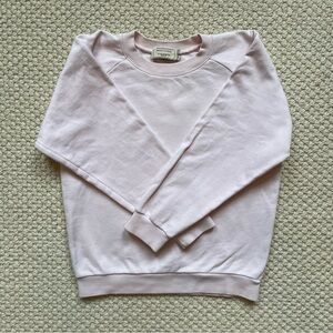 Pink Maison Kitsuné sweatshirt